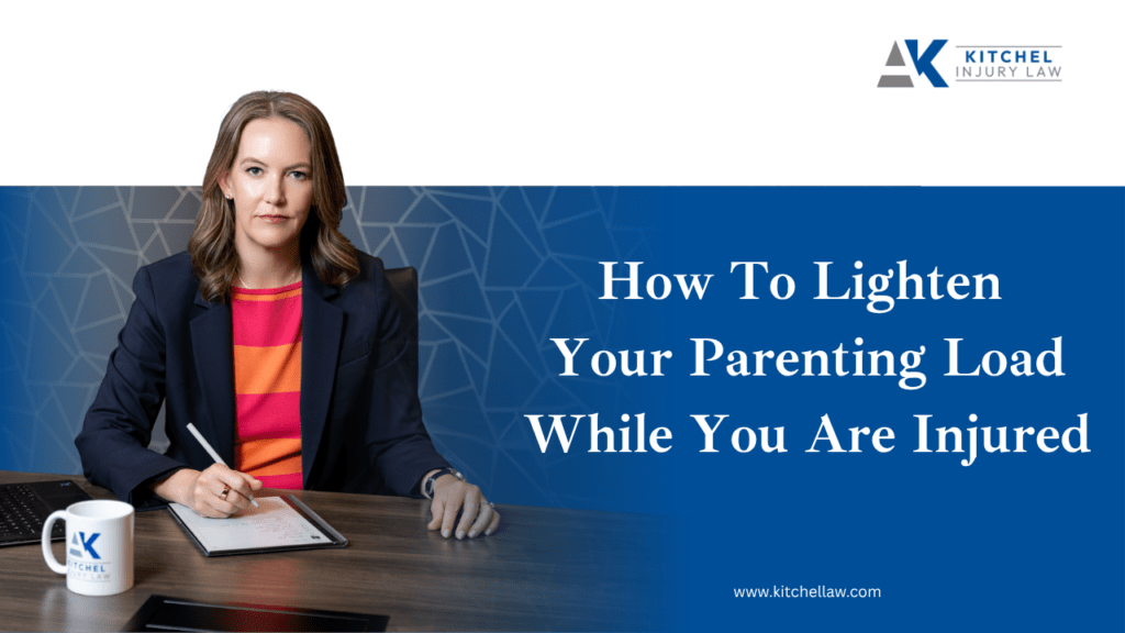 How to Lighten Your Parenting Load While You Are Injured