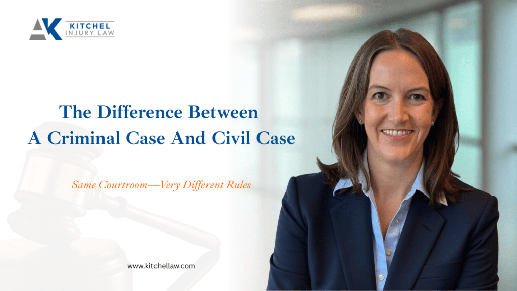 The Difference Between a Criminal Case and Civil Case